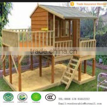 Outdoor Wholesale Wooden Kids Playhouse