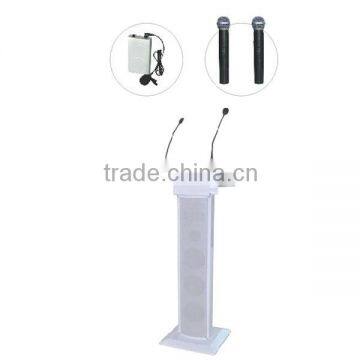 60W Luxury Digital Lectern , Church Podium For Speeches And Teaching