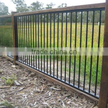 Garden security system Painted decorative cast aluminum pool fence