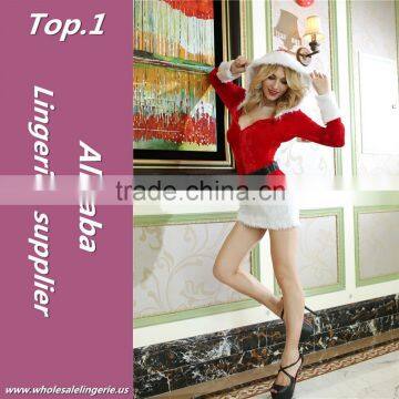 Professional santa suit adult costume with low price
