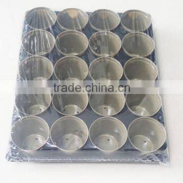 20 Pcs Garden Nursery Pots With 1 Pot Tray LJ-4020 photo-3