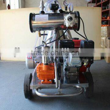 gasoline engine and electric milking machine