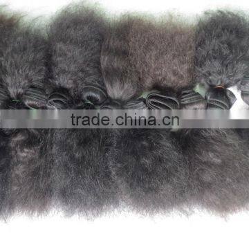 16" Inch Hair Extention 100% Unprocessed Brazilian Hair, Natural Curl, Natural Black photo-4