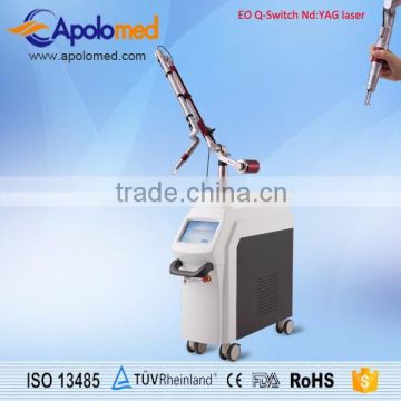 pigment removal EO q-switch nd yag laser with 1064&532nm wavelength