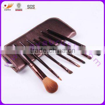 7pcs Promotional Cheap Makeup Brushes Set With Zipper Bag