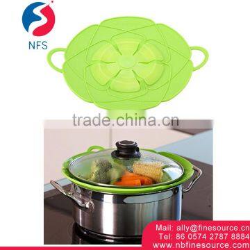 Household Cooking Tools Boil Over Temperature Silicone Pot Cover Lid