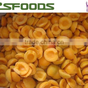 2015 crop frozen IQF apricot halves