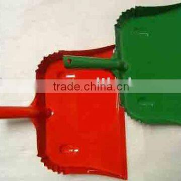 10"metal dustpan(RED+GREEN)