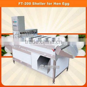 FT-200 electrical hen egg shelling machine