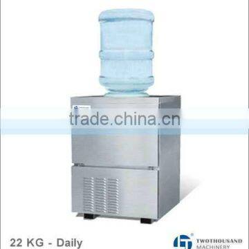 Ice Cube Maker - With Bucket Inlet, 22 KG/Daily, Ice Cube, R134a, CE, TT-I211