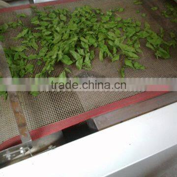 Continuous Working Microwave Eucommiae Tea Dryer and Sterilization Processing Equipment photo-3