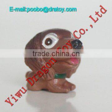 Colorful plastic doy figurine