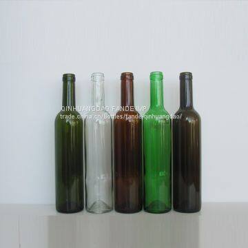 500ml Cork Sealing Type Antique Green Bordeaux Wine Bottle photo-4