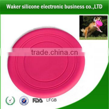 soft frisbee rubber Flying Disc pet Flyer silicone frisbee