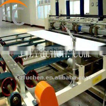 PVC film laminating machine for gypsum board