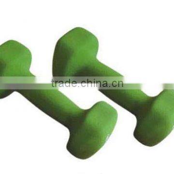 YY006 sidelong end dipping dumbbell rubber dumbbell