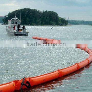 Soild Float PVC Oil spill containment Boom