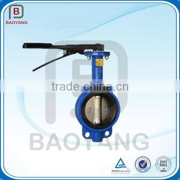 Made in china high precision wafter teflon lined butterfly valve