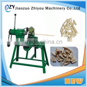 broom wood handle tooth open machine/wooden screw thread machine