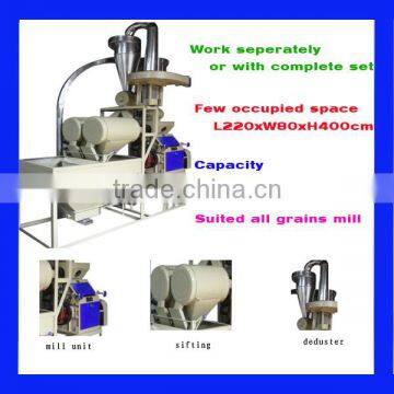 Full automatic red sorghum mill machinery