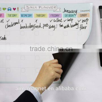 Magnetic Board Monthly Planner Dry Erase Magnet Sheet photo-3