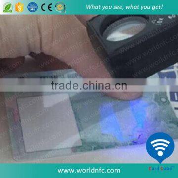 Custom Design Invisible UV Printing PVC Plastic Card For High Security Anti Fake photo-3