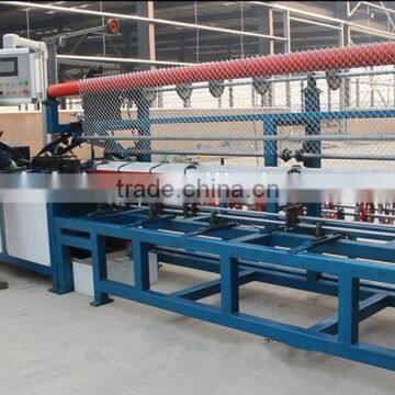 Full Automatic galvanized/PVC coated chain link fence Machine