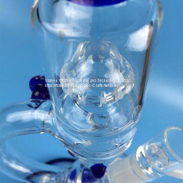 New Glass Water Pipes Glass Bongs With Rocket Perc and UFO Perc 18.8mm Joint In Bulk From Hookahs photo-4