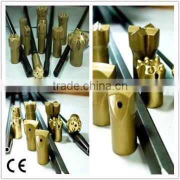 Drill bit and drill rod