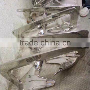 Stainless Steel Boat Anchor Polished A Bruce Anchor photo-5