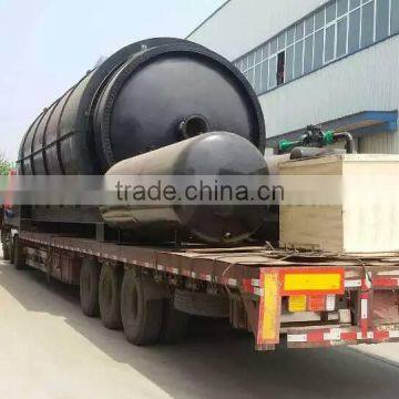 Used Tire Pyrolysis Equipment Waste Rubber Processing Oil Machinery photo-2