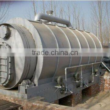 Low Investment High Profit Full Open Door Batch Type Waste Tyre to Fuel Oil Pyrolysis Plant With CE and ISO photo-2