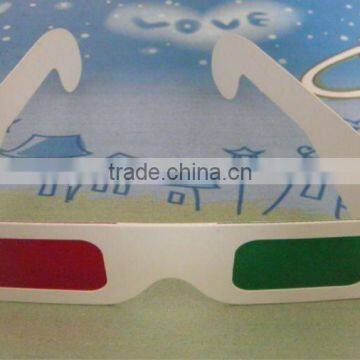 promotional 3D paper glasses, paper 3D glasses