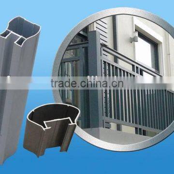 Modern Metal Stair Railings Decorative Aluminium Stair Railings