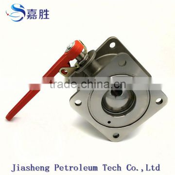 Stainless Steel Square Flanged End ball valve