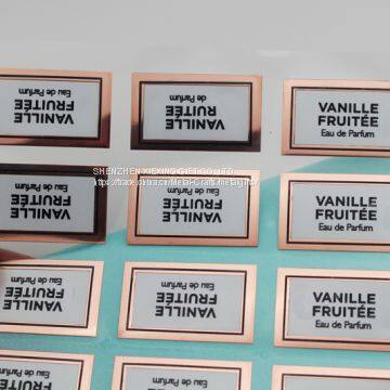 Custom Metal Electroform Self Adhesive Print Sticker photo-3