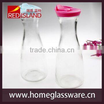 GLASS WATER BOTTLE DRINK CONTAINER photo-3