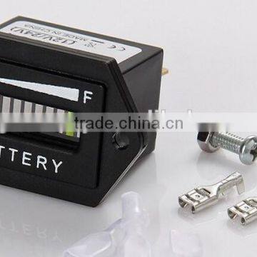 12v /24v Universal Volt Rectangular Battery Discharge Indicator photo-2