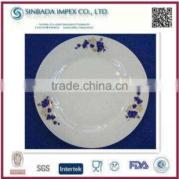 Factory direct price ceramic taco plates