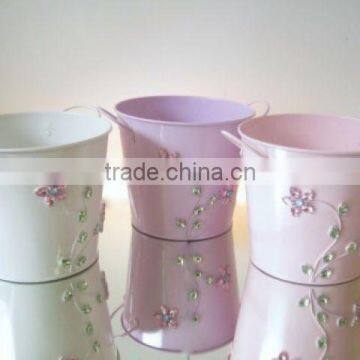 coloured fancy beautiful flower pots planters