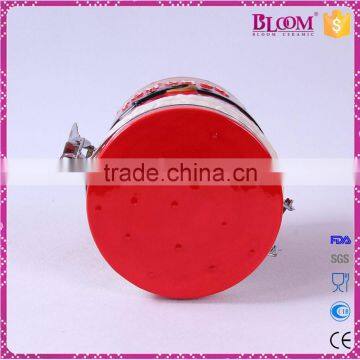 Christmas Decor Iron Desgin Ceramic Kitchen Canister photo-5