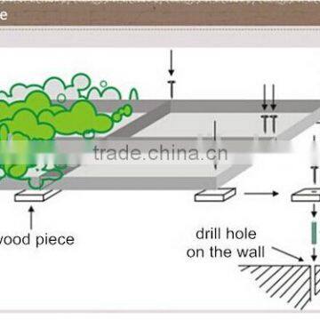 SJ20171220 Hot Sale Artificial Boxwood Topiary Panel photo-2