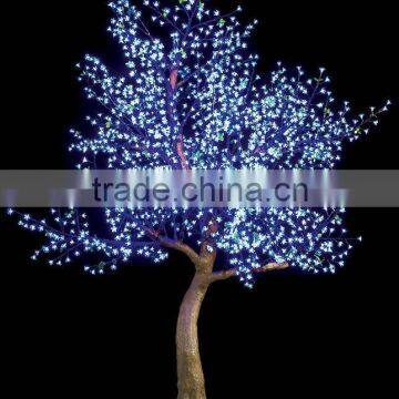 SJ20170031 Hot sale artificial indoor led lighted tree in different colors