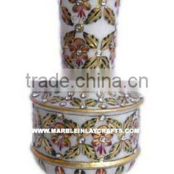 Antique and Old Home Decorative Marble Flower Vase