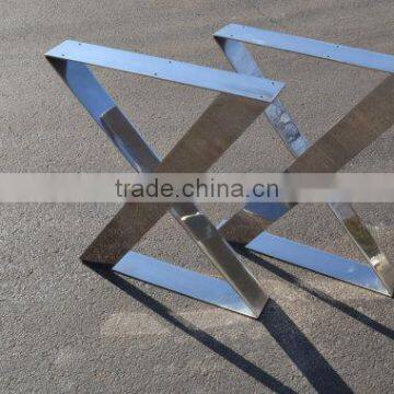 Top Sales Furniture Black Powder Coated ZX Flat Steel Metal Bench Leg photo-5