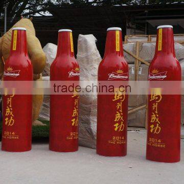 H2m FRP advertisement bottle decoration