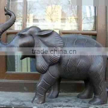 Large Outdoor Animal Decoration Thailand Elephant Statue Bronze photo-3