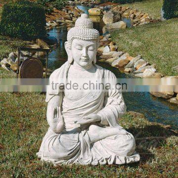 China Factory Custom Outdoor Fengshui Marble Granite Buddha Statues for Sale photo-2