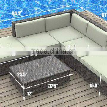 Rattan Sofa Outdoor Elements Patio Furniture (BF10-R18)