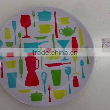 Colorful Melamine Plate Melamine Tableware